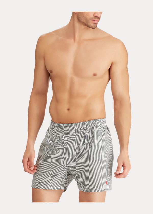 Ralph Lauren Classic Fit Boxerské 3-Pack Černé Viacfarebný | qs6lFMEG