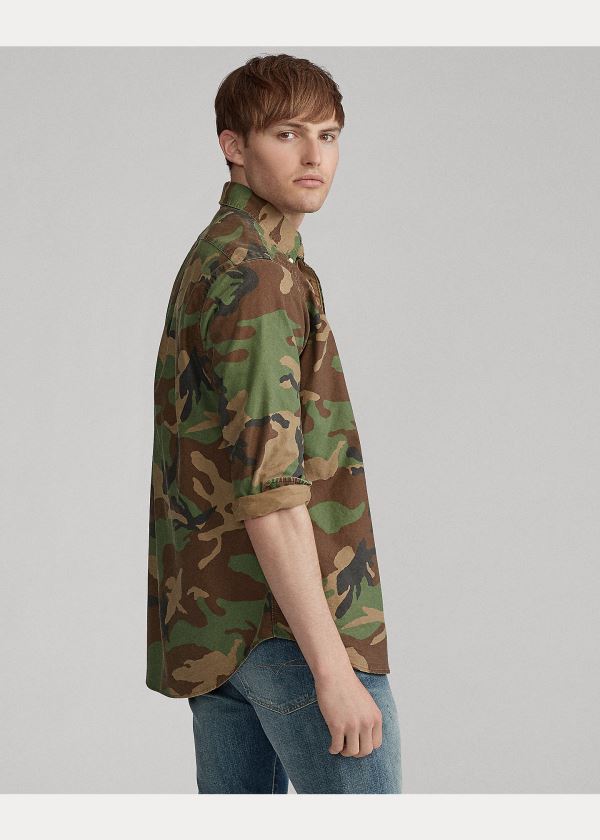 Ralph Lauren Classic Fit Camo Oxford Shirt Viacfarebný | fkwkYGWl