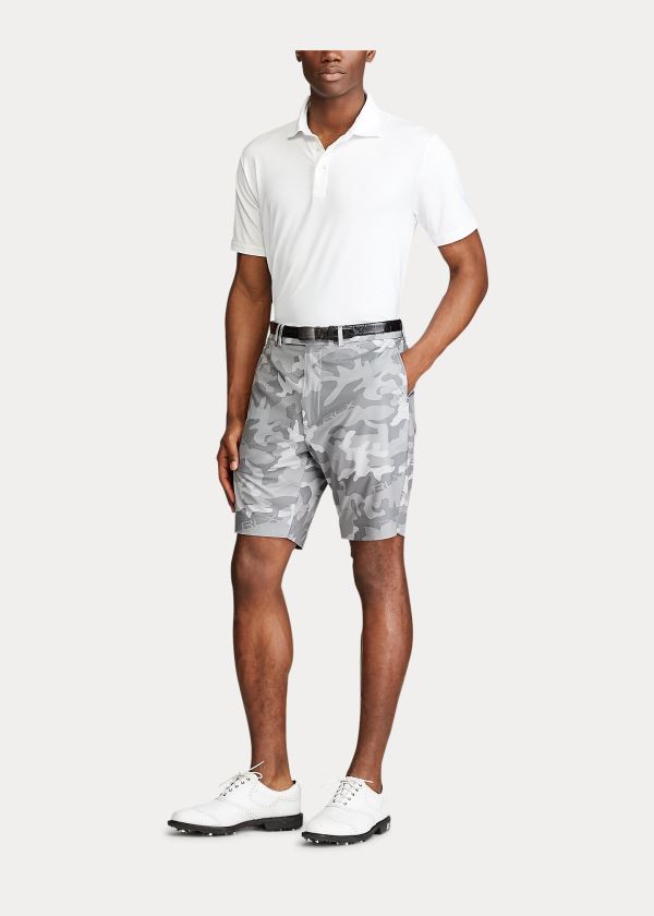 Ralph Lauren Classic Fit Camo Stretch Krátké Šedé Maskáčové | eClW5RkO