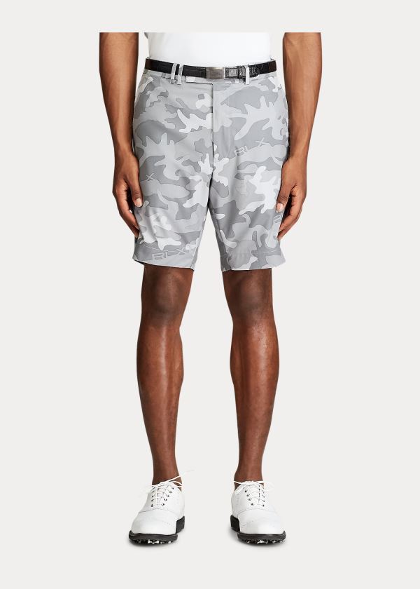 Ralph Lauren Classic Fit Camo Stretch Krátké Šedé Maskáčové | eClW5RkO
