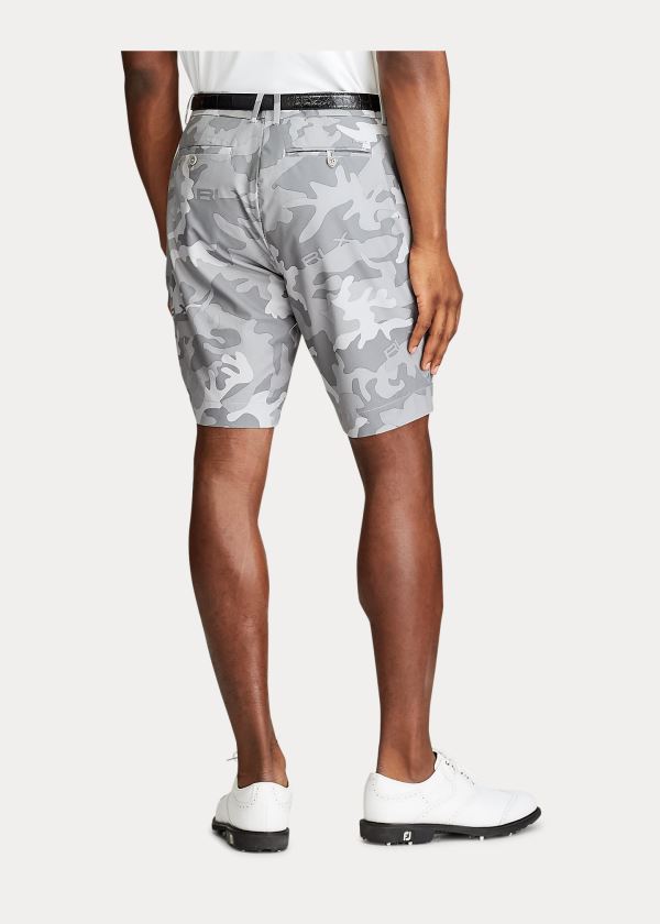 Ralph Lauren Classic Fit Camo Stretch Krátké Šedé Maskáčové | eClW5RkO
