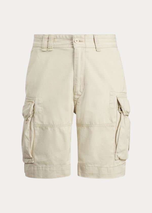 Ralph Lauren Classic Fit Cargo Krátké Béžový | Yx6LMSAB