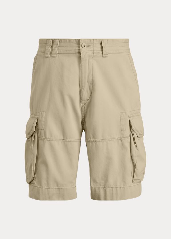 Ralph Lauren Classic Fit Cargo Krátké Hnědožlutý | eAMY312O