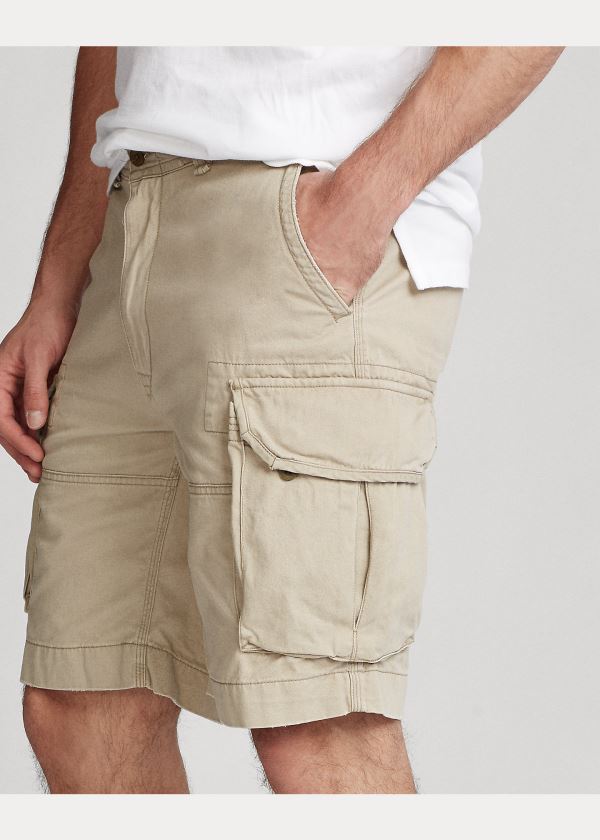 Ralph Lauren Classic Fit Cargo Krátké Hnědé | z2hnAIva