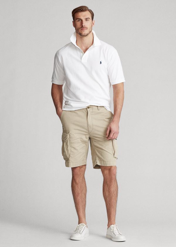 Ralph Lauren Classic Fit Cargo Krátké Hnědé | z2hnAIva