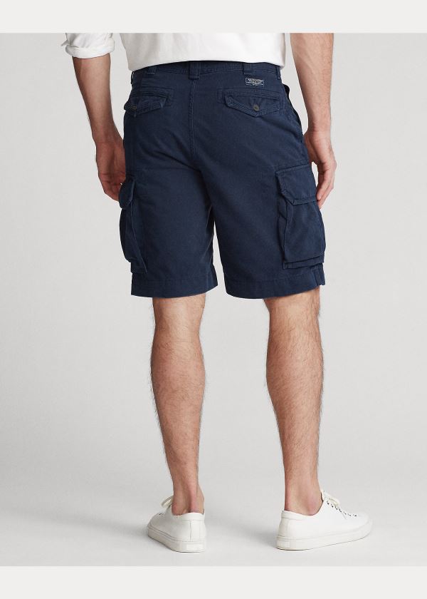 Ralph Lauren Classic Fit Cargo Krátké Tmavě Blankyt | MS372jXS