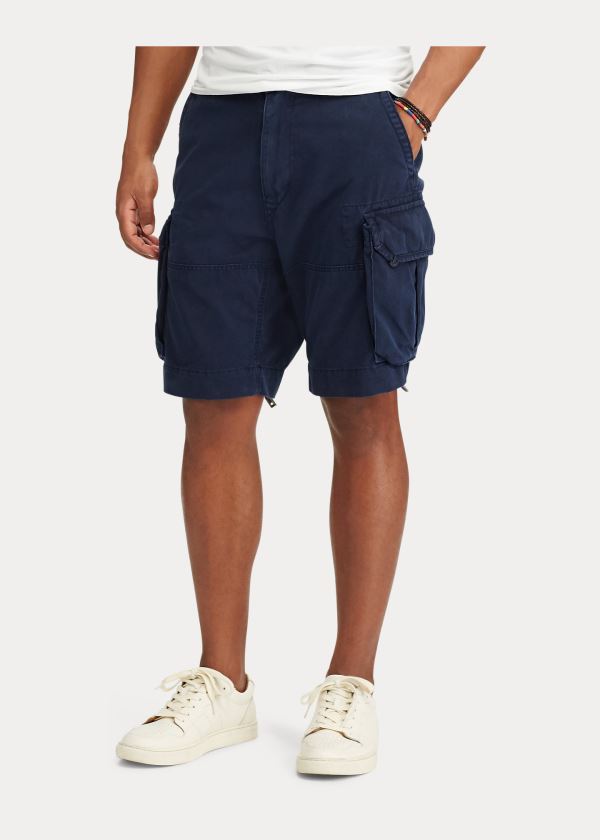 Ralph Lauren Classic Fit Cargo Krátké Tmavě Blankyt | asspcmrZ