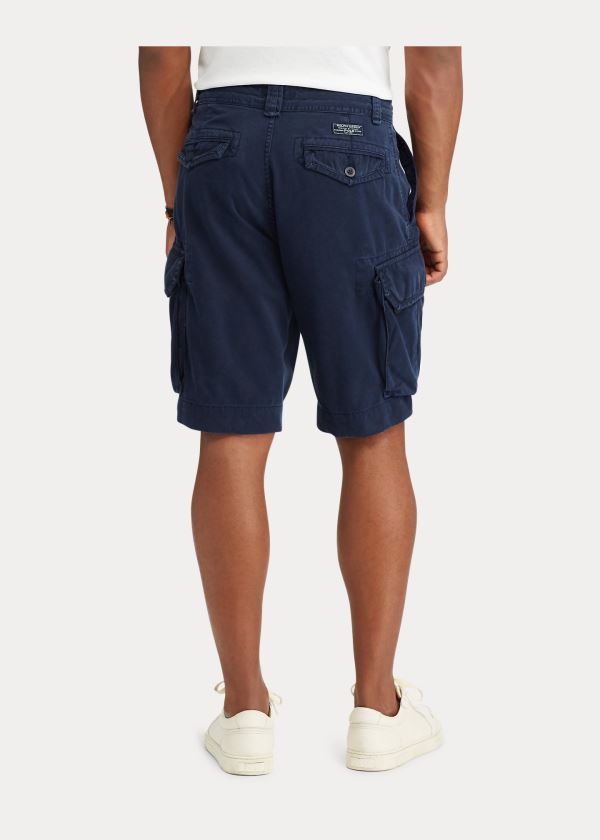 Ralph Lauren Classic Fit Cargo Krátké Tmavě Blankyt | asspcmrZ