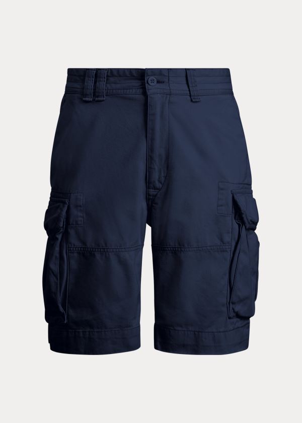 Ralph Lauren Classic Fit Cargo Krátké Tmavě Blankyt | asspcmrZ