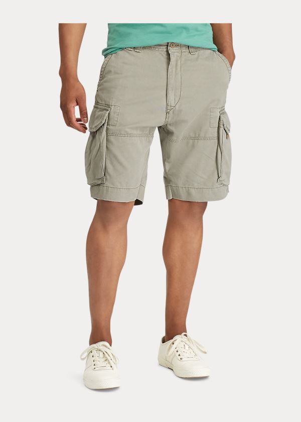 Ralph Lauren Classic Fit Cargo Krátké Zelene | mouAiZya