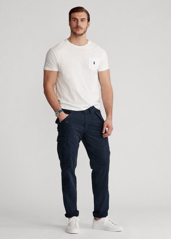 Ralph Lauren Classic Fit Cargo Pant Tmavě Blankyt | aG4PL3pA