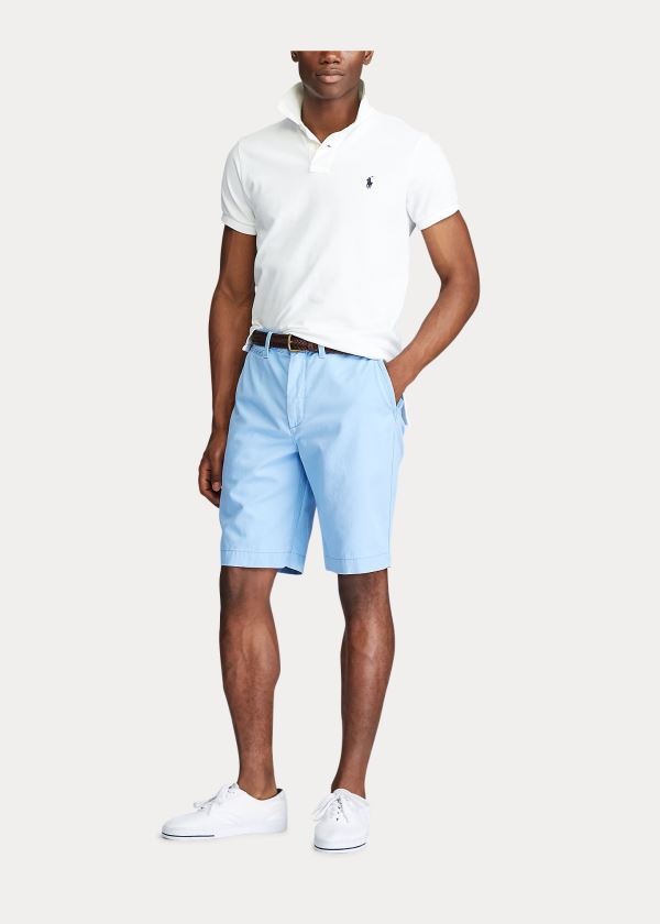 Ralph Lauren Classic Fit Chino Krátké Blankyt | xBaMx65G