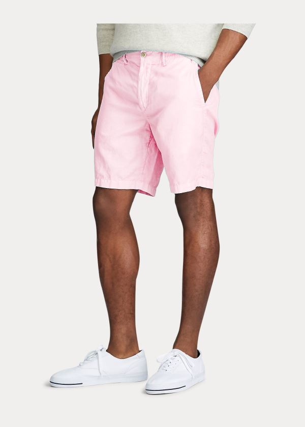 Ralph Lauren Classic Fit Chino Krátké Růžové | b9N2iImF