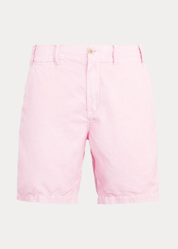 Ralph Lauren Classic Fit Chino Krátké Růžové | b9N2iImF