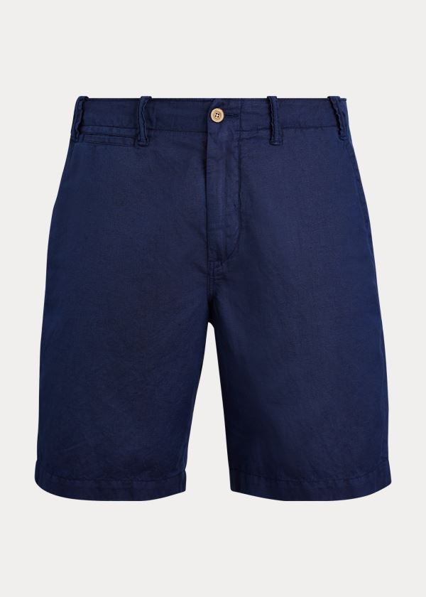 Ralph Lauren Classic Fit Chino Krátké Tmavě Blankyt | FRk3VUuH