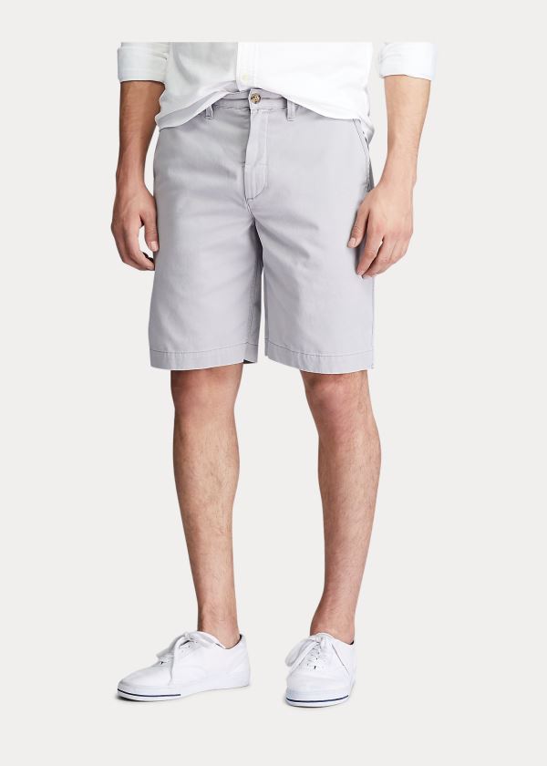 Ralph Lauren Classic Fit Chino Krátké Šedé | 7iwZYOBA