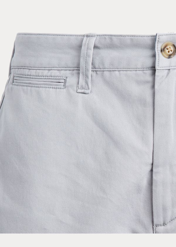Ralph Lauren Classic Fit Chino Krátké Šedé | 7iwZYOBA