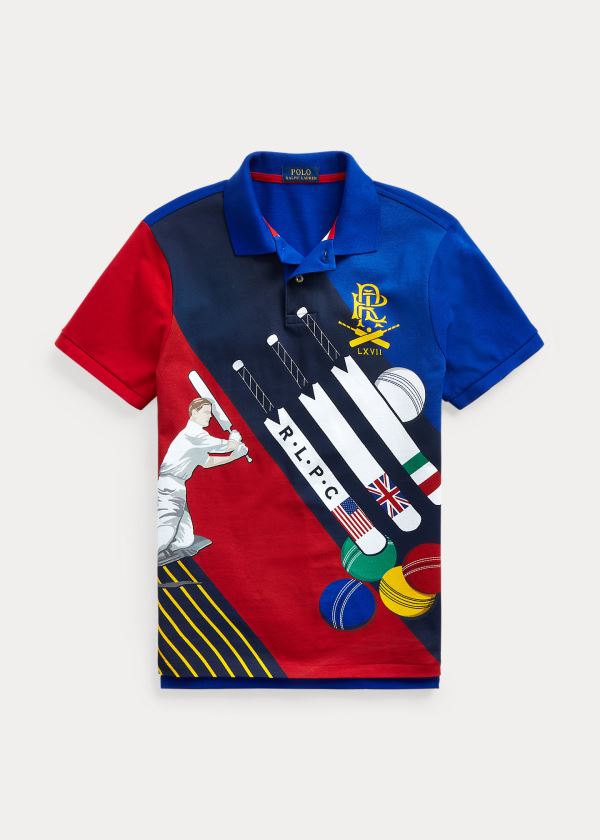 Ralph Lauren Classic Fit Cricket Mesh Polo Viacfarebný | 2HfiD3vp