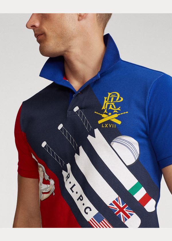 Ralph Lauren Classic Fit Cricket Mesh Polo Viacfarebný | 2HfiD3vp