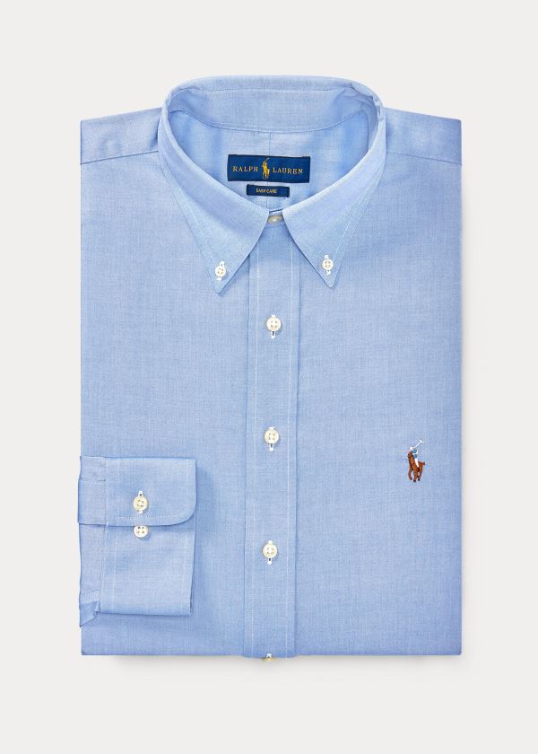 Ralph Lauren Classic Fit Easy-Care Shirt Blankyt Bílé | KsMCOwli