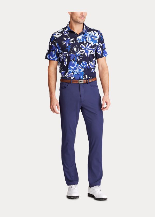 Ralph Lauren Classic Fit Floral Jersey Polo Tmavě Blankyt Viacfarebný | 1qqEPyAM