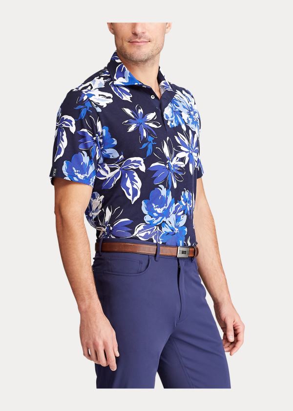 Ralph Lauren Classic Fit Floral Jersey Polo Tmavě Blankyt Viacfarebný | 1qqEPyAM