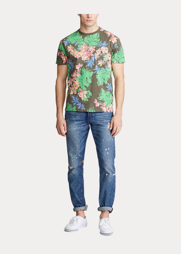 Ralph Lauren Classic Fit Floral T-Shirt Viacfarebný | zsGrMbJM