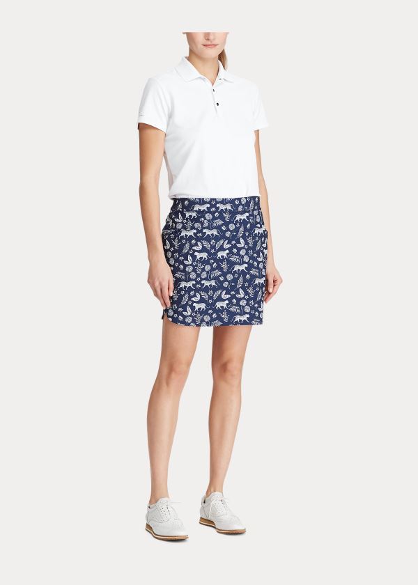 Ralph Lauren Classic Fit Golfové Tour Polo Bílé | rH90fHGE