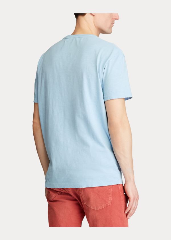 Ralph Lauren Classic Fit Graphic T-Shirt Blankyt | IGTwmHls