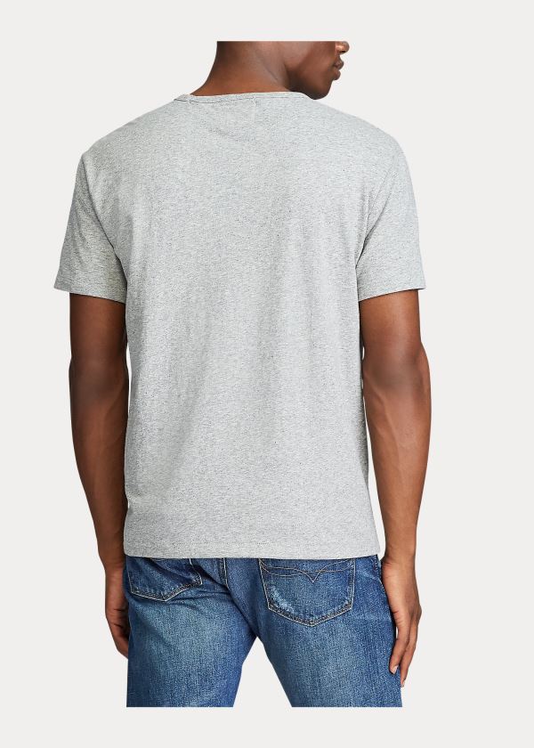 Ralph Lauren Classic Fit Graphic T-Shirt Šedé | znvvhus1