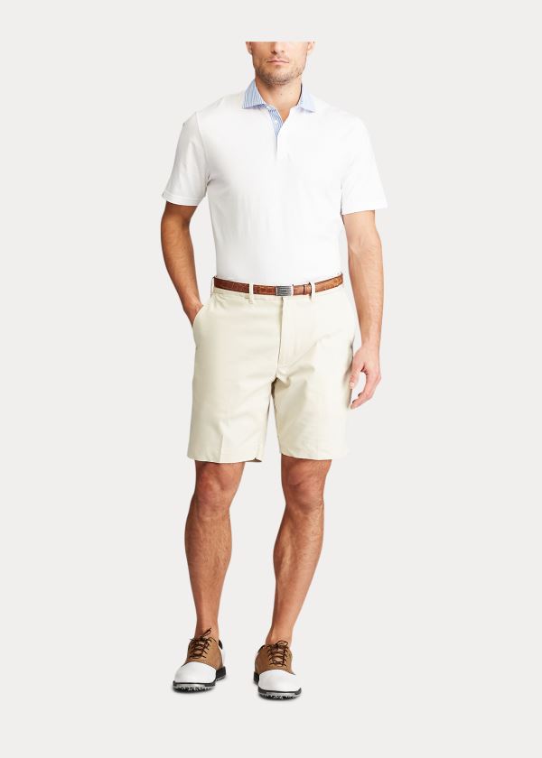 Ralph Lauren Classic Fit Jersey Polo Shirt Bílé | wWvJEW4E