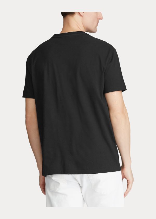 Ralph Lauren Classic Fit Logo T-Shirt Černé | jVM1P5gF