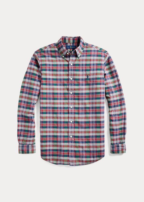 Ralph Lauren Classic Fit Madras Shirt Viacfarebný | nEzyN21l