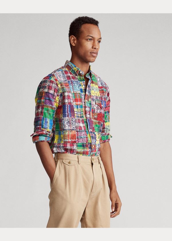 Ralph Lauren Classic Fit Madras Shirt Viacfarebný | wvKlxalW