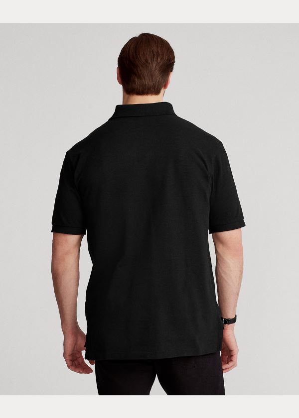 Ralph Lauren Classic Fit Mesh Polo Shirt Černé Červené | JMA4lzXQ