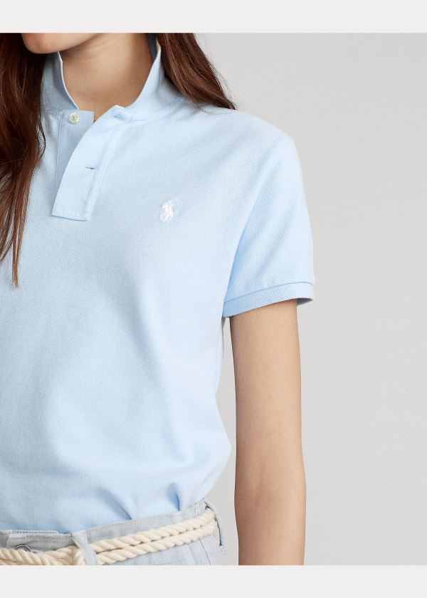 Ralph Lauren Classic Fit Mesh Polo Shirt Blankyt | fMeRUEHC