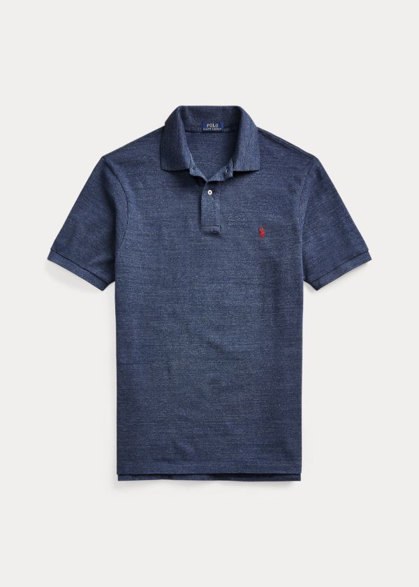 Ralph Lauren Classic Fit Mesh Polo Shirt Královská Modrá Blankyt | jTaqunRg