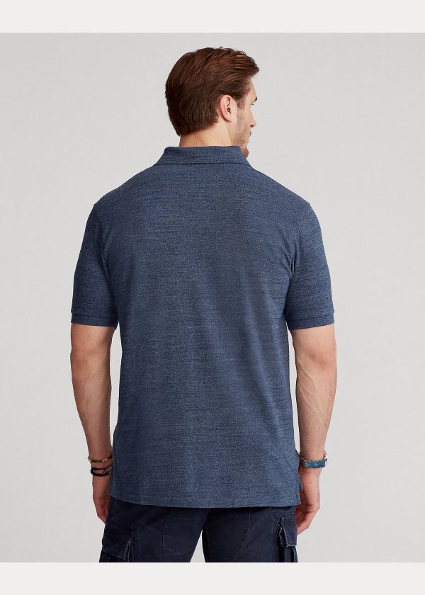Ralph Lauren Classic Fit Mesh Polo Shirt Královská Modrá Blankyt | jTaqunRg