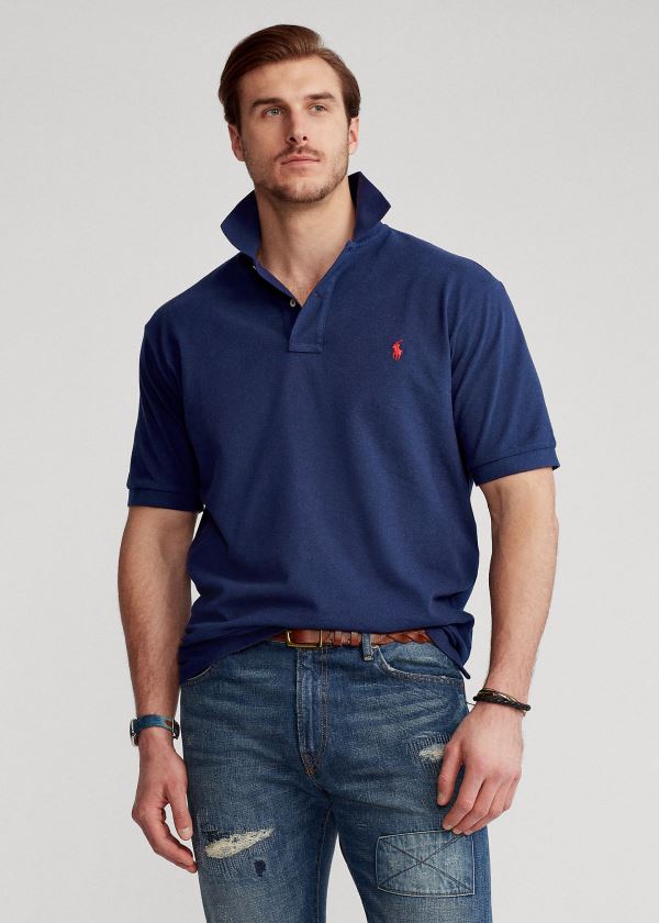 Ralph Lauren Classic Fit Mesh Polo Shirt Tmavě Blankyt Červené | sAAzMBhI
