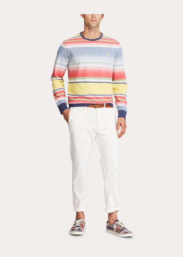 Ralph Lauren Classic Fit Mesh T-Shirt Blankyt Viacfarebný | N54ktjlm