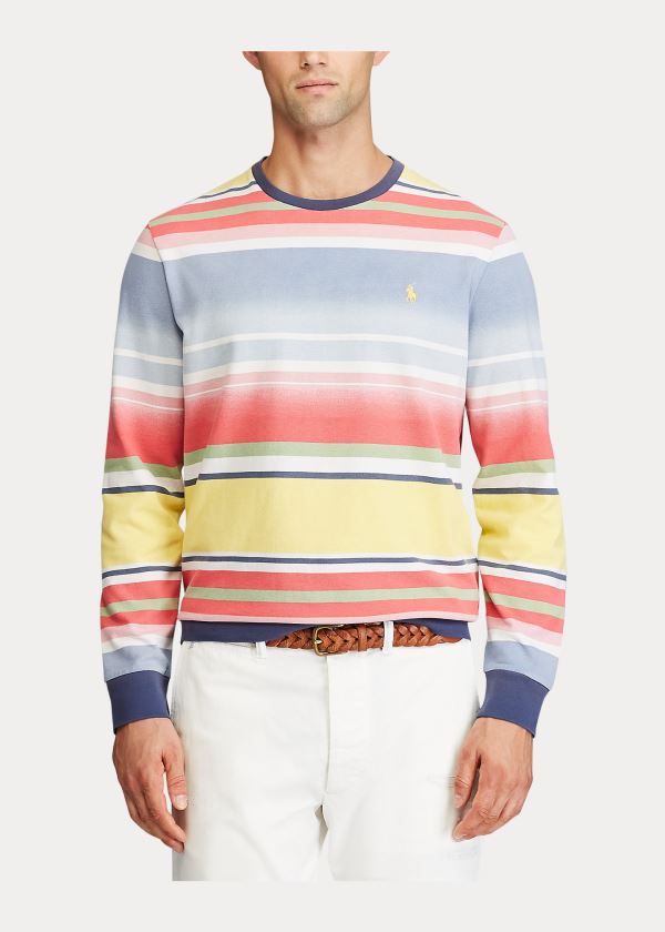 Ralph Lauren Classic Fit Mesh T-Shirt Blankyt Viacfarebný | N54ktjlm