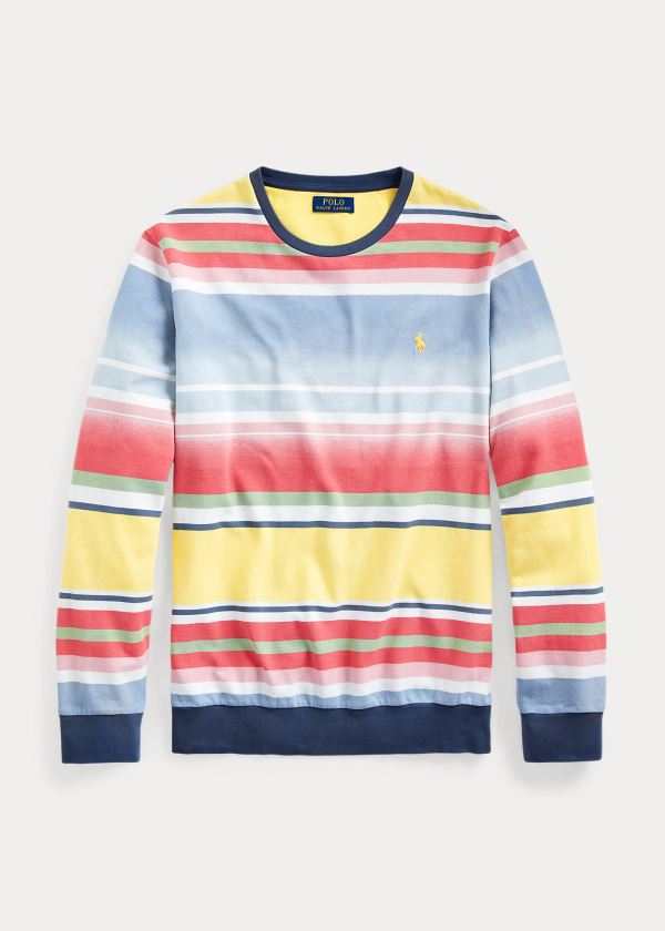 Ralph Lauren Classic Fit Mesh T-Shirt Blankyt Viacfarebný | N54ktjlm