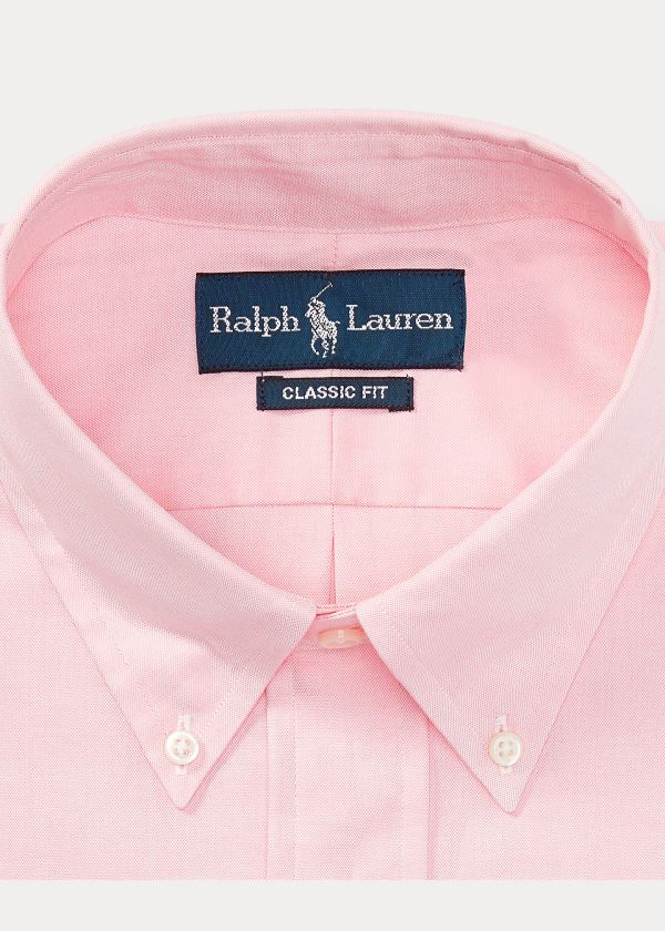 Ralph Lauren Classic Fit Oxford Shirt Růžové | h0RB6Pw1