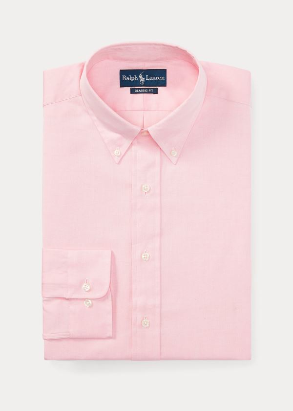 Ralph Lauren Classic Fit Oxford Shirt Růžové | h0RB6Pw1