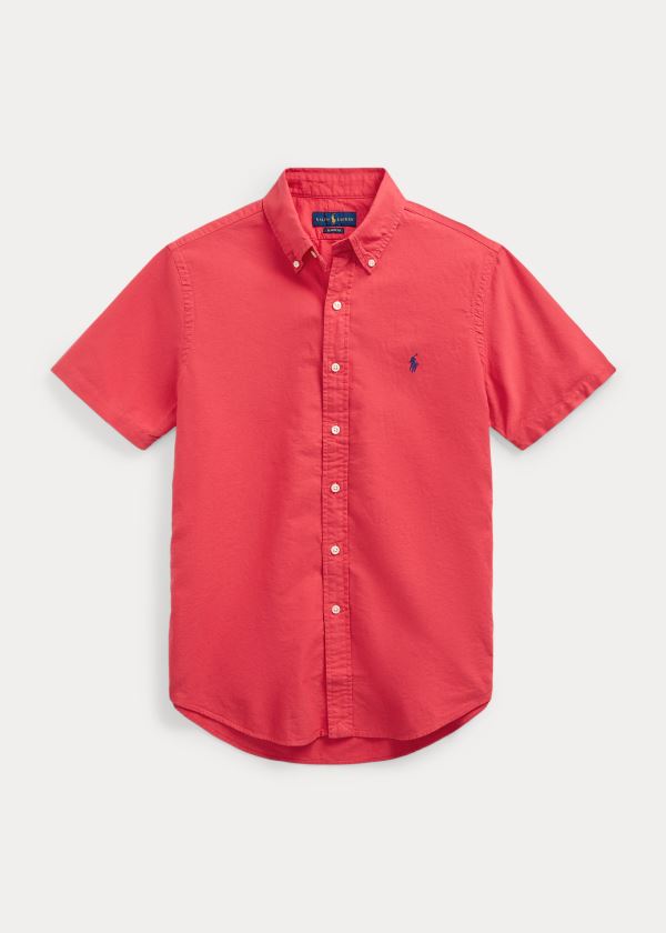 Ralph Lauren Classic Fit Oxford Shirt Červené | 3MvQaq2T