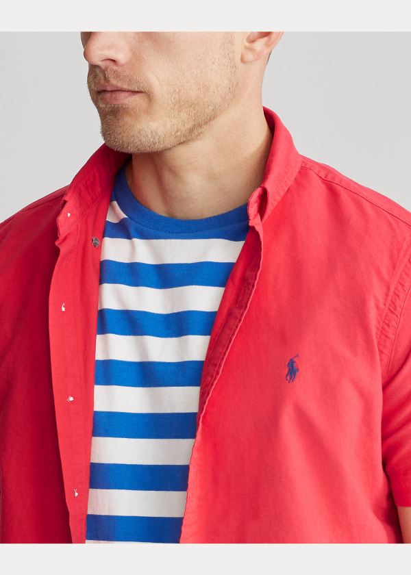 Ralph Lauren Classic Fit Oxford Shirt Červené | 3MvQaq2T