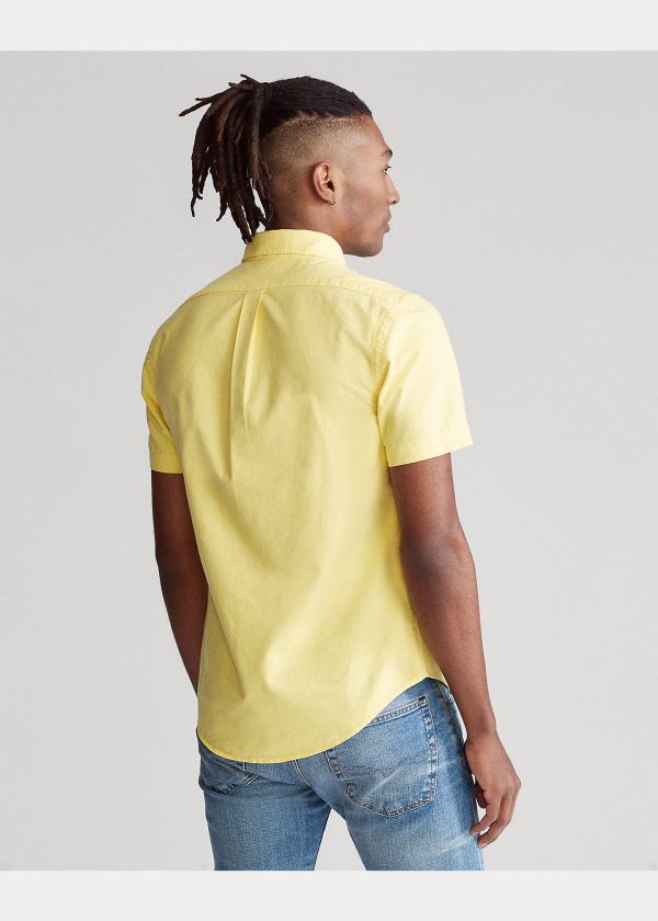 Ralph Lauren Classic Fit Oxford Shirt Žluté | Zwh9qtMu