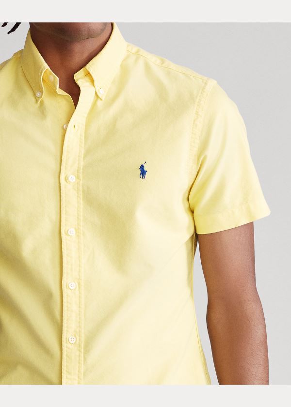 Ralph Lauren Classic Fit Oxford Shirt Žluté | Zwh9qtMu