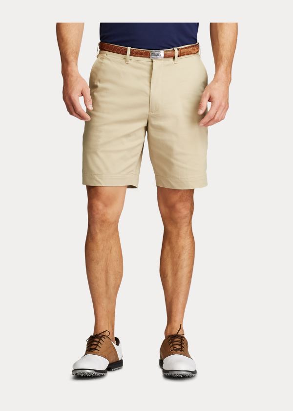 Ralph Lauren Classic Fit Performance Krátké Hnědožlutý | C1YEY8Pj