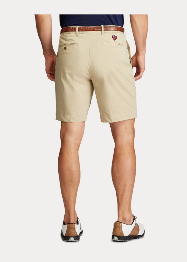 Ralph Lauren Classic Fit Performance Krátké Hnědožlutý | C1YEY8Pj
